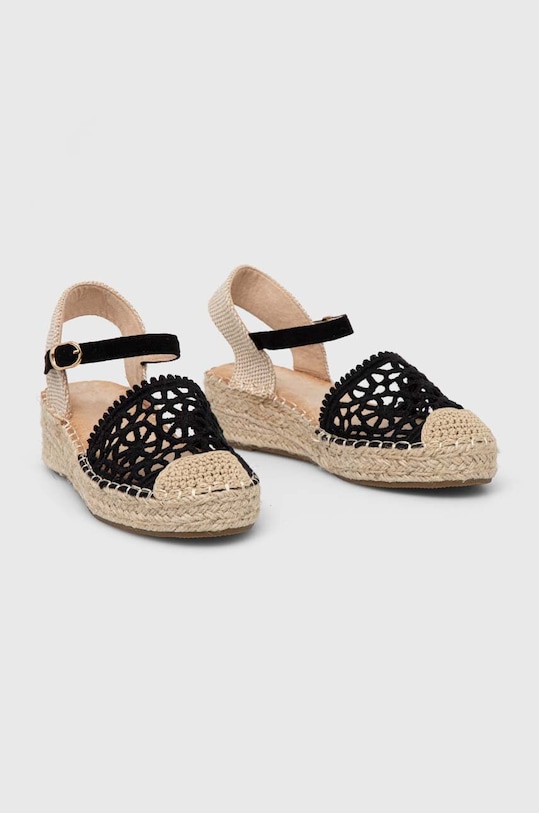 Boty Espadrilky Answear.LAB N5621.HWK černá