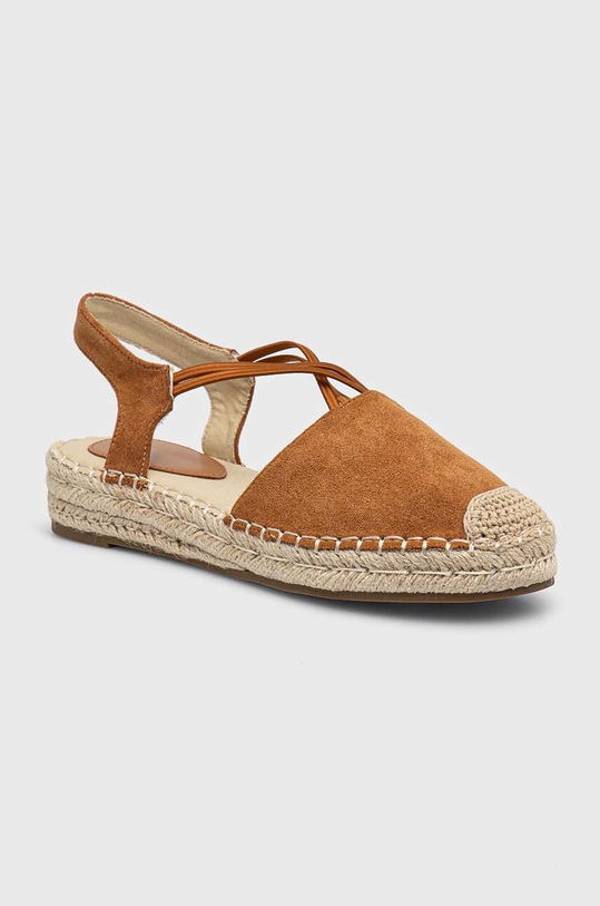 Answear Lab espadryle YT9901.hms brązowy WZ24