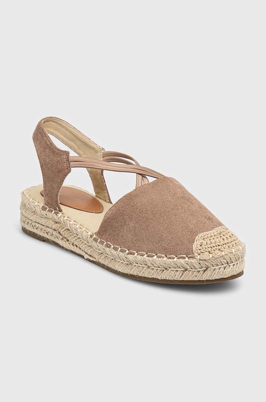 Answear Lab espadryle YT9901.hms brązowy WZ24