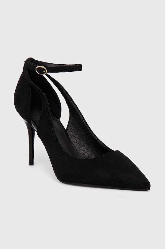Answear Lab pantofi cu toc 588.52.hms negru WZ24