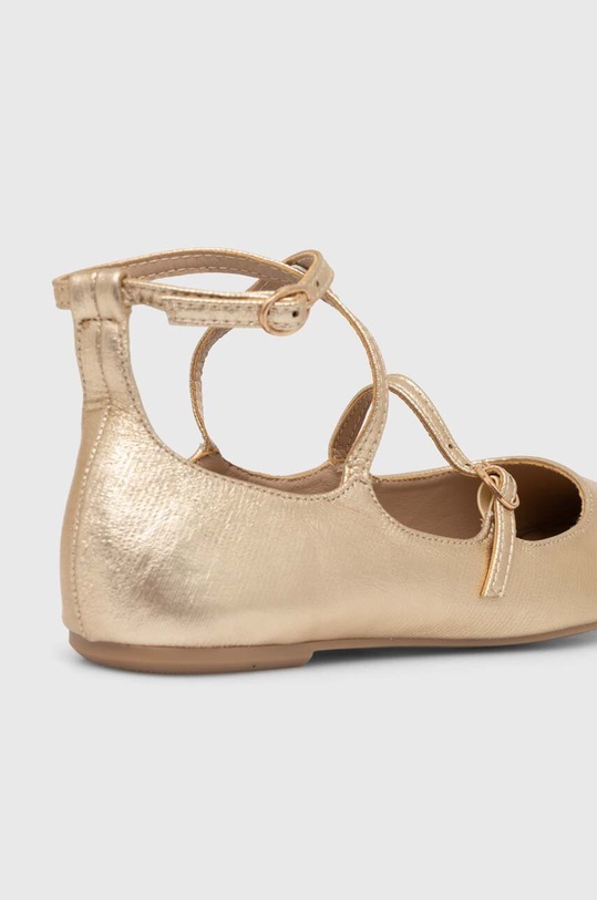 Obuwie Answear.LAB baleriny c.408.fh złoty