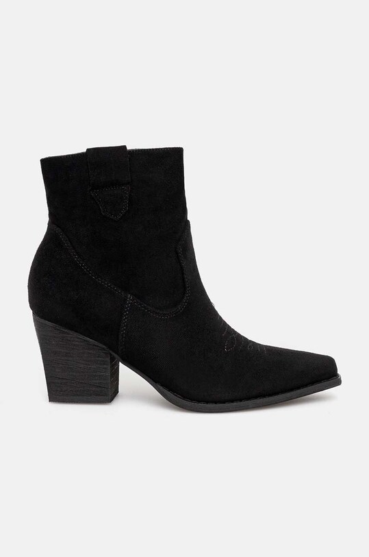 Answear Lab cizme 5-8 cm negru c.180.fh