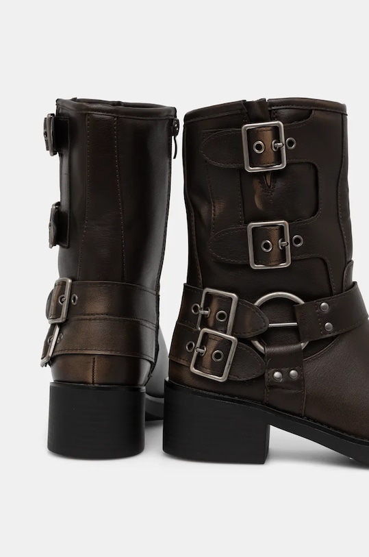 Μποτάκια Answear.LAB καφέ 9650a.fos