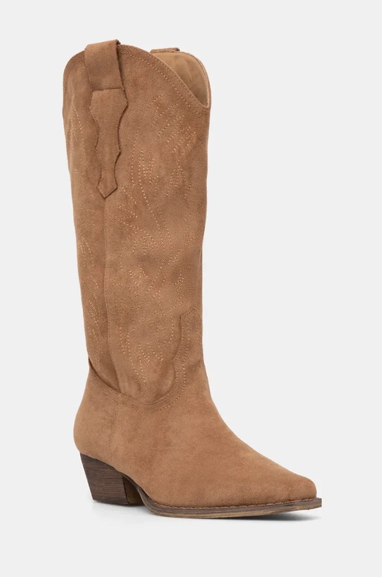 Answear.LAB scarpe da cowboy tessile marrone 2442.HWK