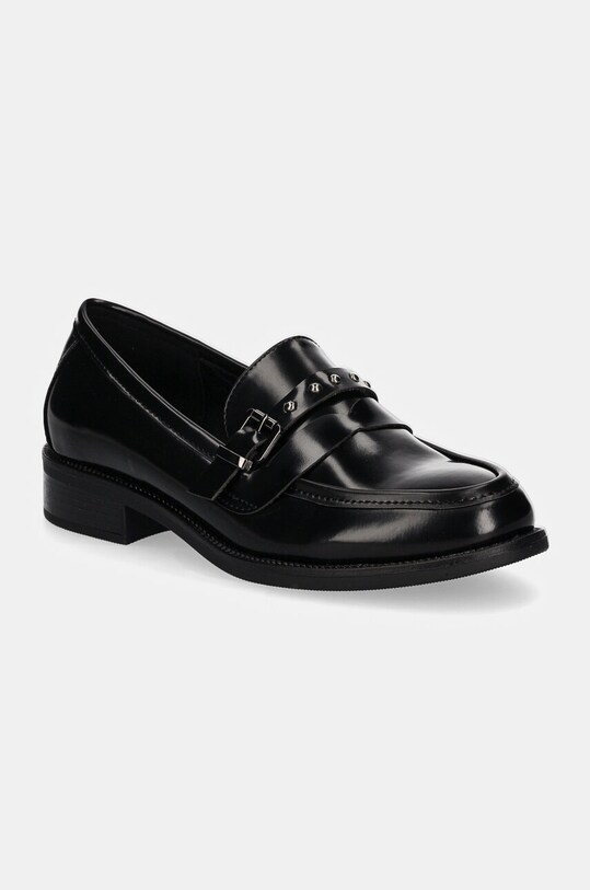 Answear Lab mocasini imitatie de piele lacuita negru kmy06.ims