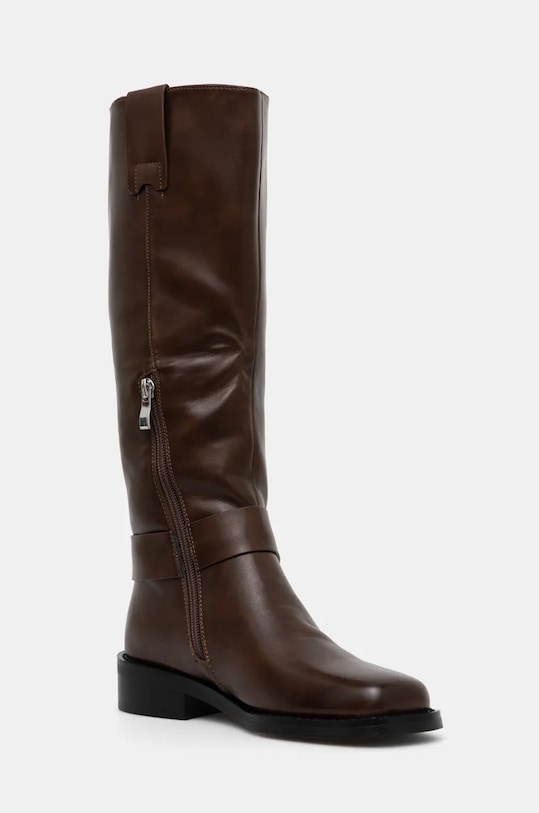 Obuwie Answear Lab kozaki C327.hos brązowy