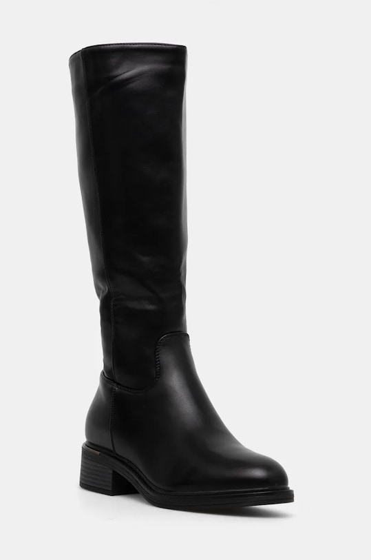 Vysoké čižmy Answear.LAB nezateplené čierna 900007.13.hos
