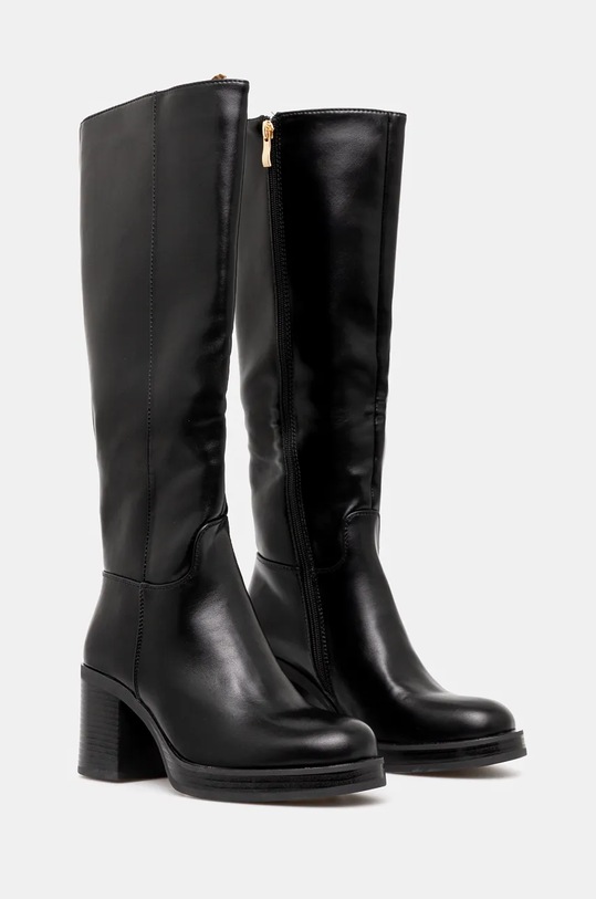 Obuv Vysoké čižmy Answear.LAB C298.hos čierna