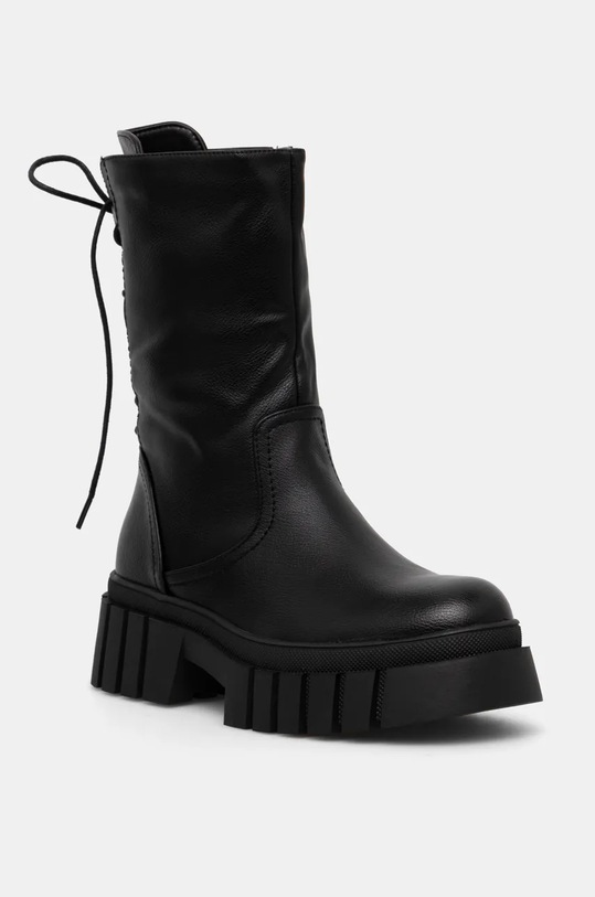 Answear Lab botine cu snur negru 9733.hms