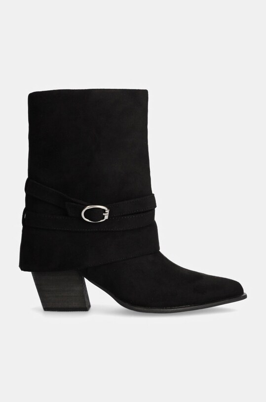 Answear Lab botine YZ24.022.hlk negru WZ24