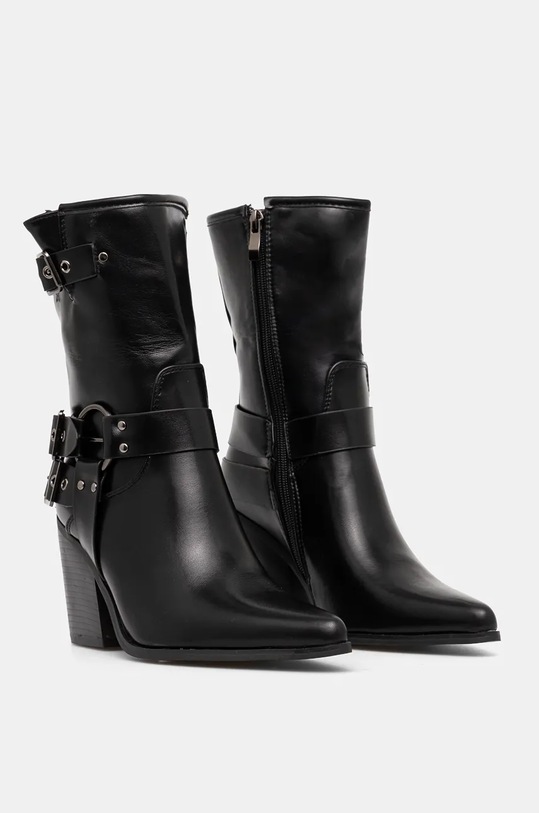 Obuwie Answear Lab botki cls.310.FLK czarny