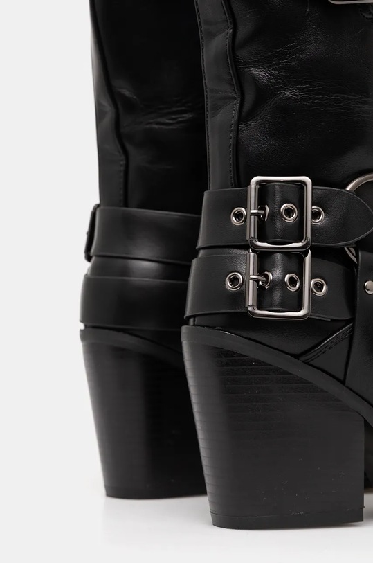 Answear Lab botki czarny cls.310.FLK