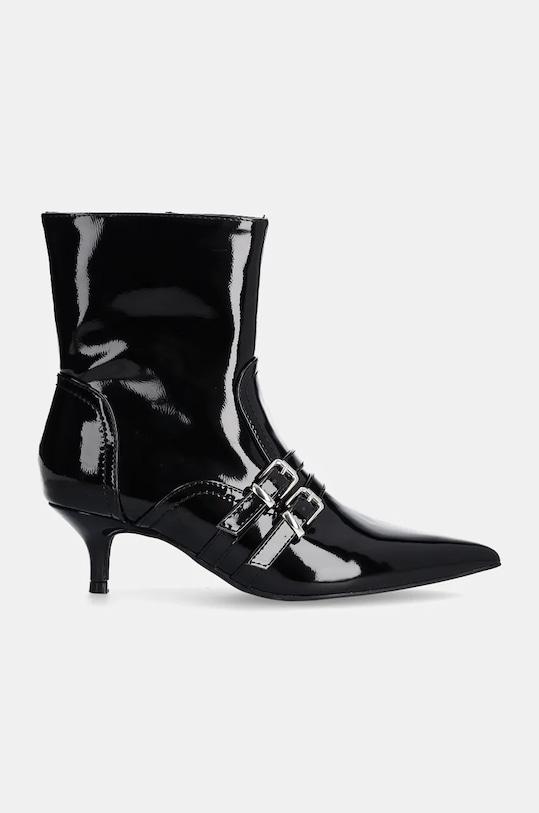 Answear Lab botine 3232.1.FLK negru WZ24