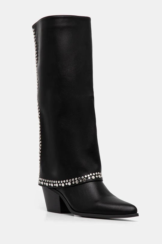 Westernové boty Answear.LAB sloupkový černá ml327.ios