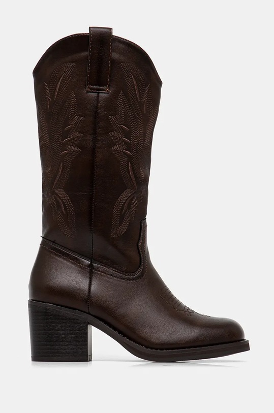 Obuwie Answear Lab kowbojki g687.ios brązowy