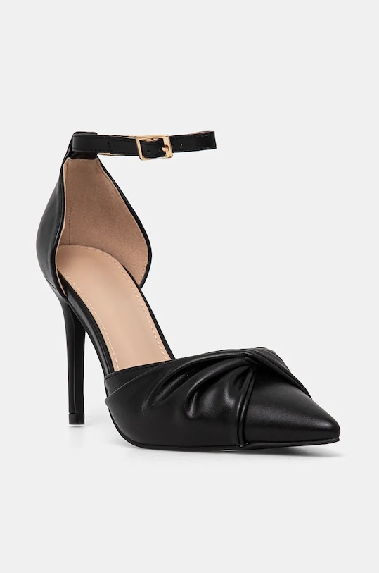 Answear Lab pantofi cu toc subțire negru 95206.ilk