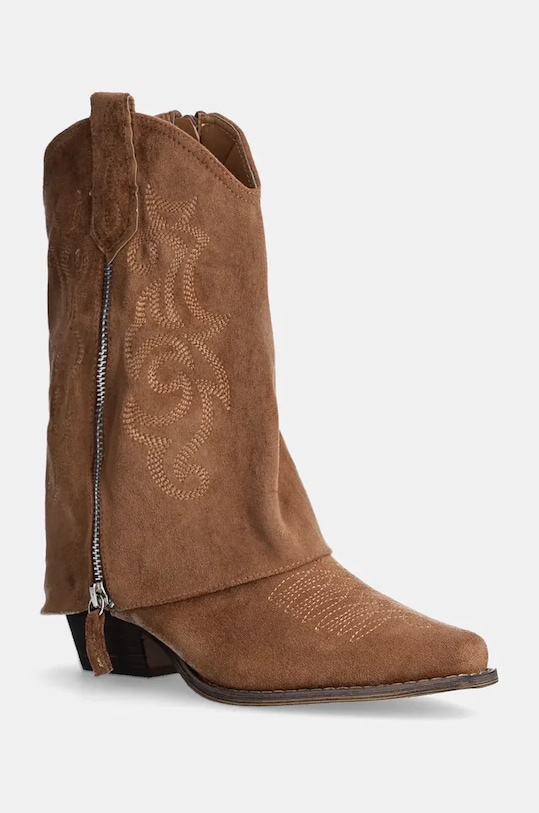 Nízké kozačky Answear.LAB nezateplené hnědá A3305.1.HWK