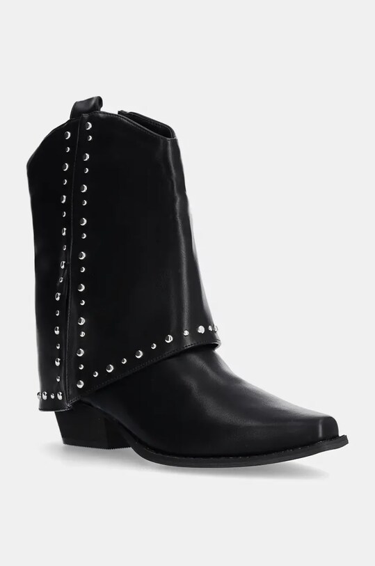 Answear.LAB botki słupek czarny A3318.HWK