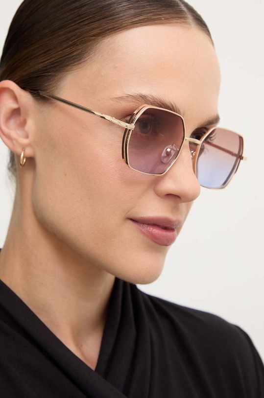 Answear Lab okulary przeciwsłoneczne gradientowa niebieski Ma80065.HMS