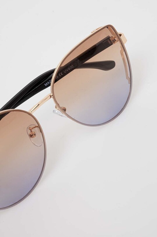 Answear Lab okulary przeciwsłoneczne żółty MA20859.HMS