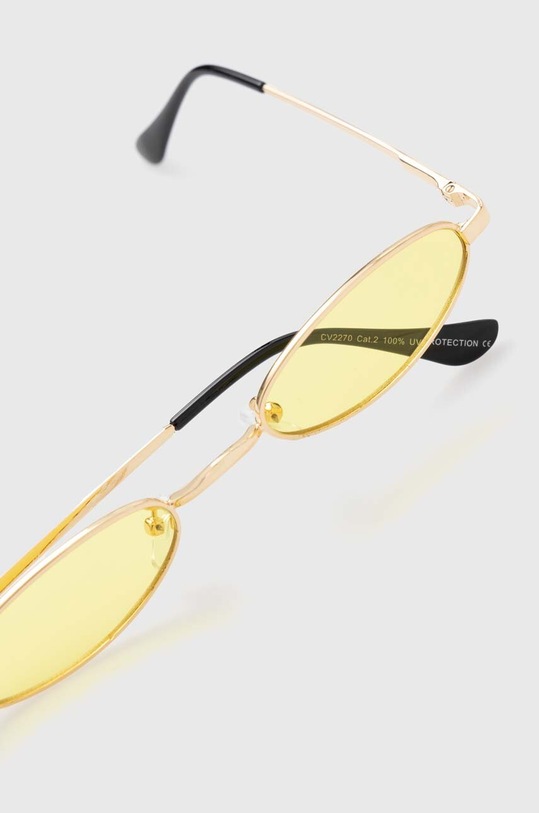 Akcesoria Answear Lab okulary przeciwsłoneczne cv2270.FKK żółty