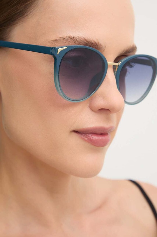 Answear Lab okulary przeciwsłoneczne jednolita zielony 25757.HMS