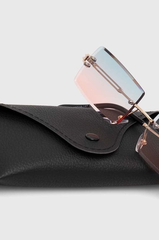 Akcesoria Answear Lab okulary przeciwsłoneczne 18065.HMS niebieski