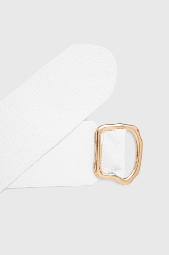 Answear Lab curea de piele F065.HWK alb WW25