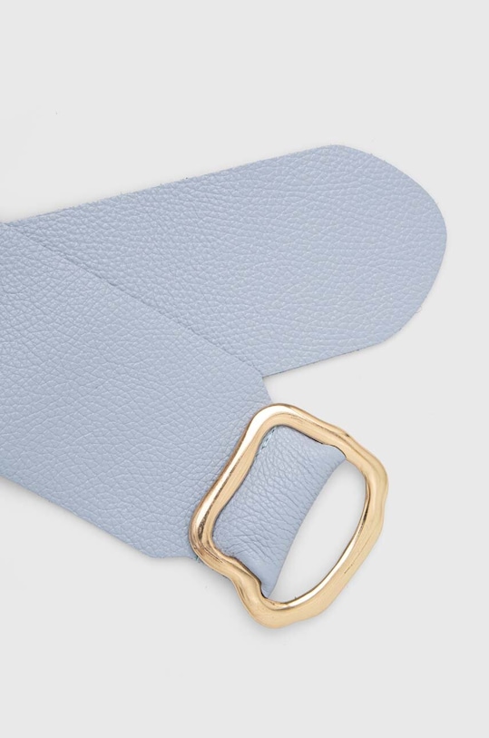 Kožni remen Answear.LAB F065.HWK plava WW25
