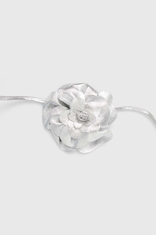 Akcesoria Answear.LAB pasek skórzany C013.HWK srebrny