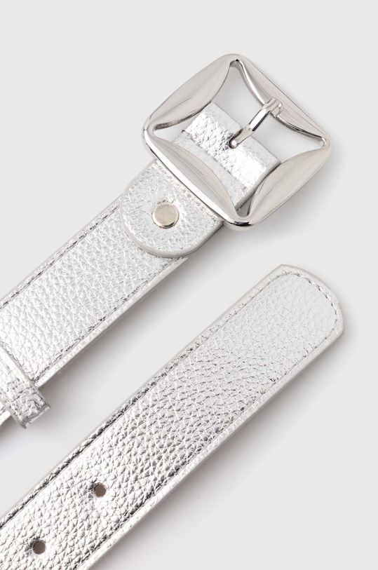 Pásek Answear.LAB 615.wms stříbrná WZ24