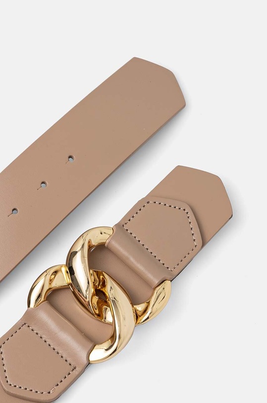 Akcesoria Answear.LAB pasek skórzany 829.cms beżowy