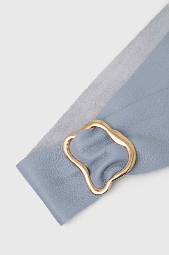 Answear.LAB pasek skórzany C011.HWK niebieski WW25
