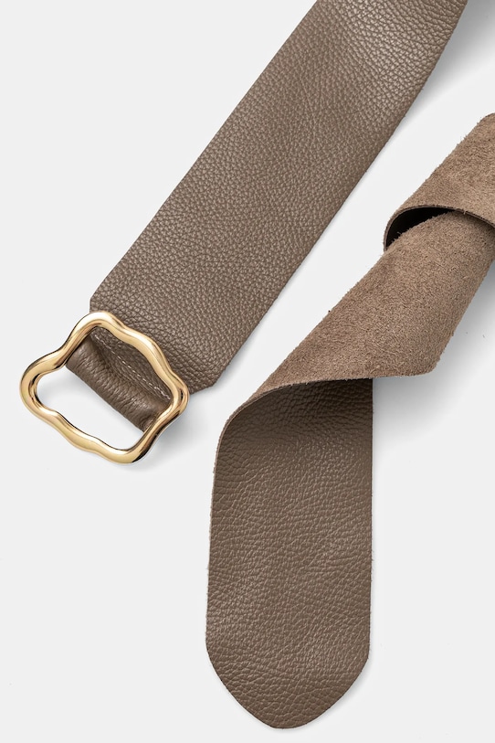 Accesorii Answear Lab curea de piele C011.HWK maro