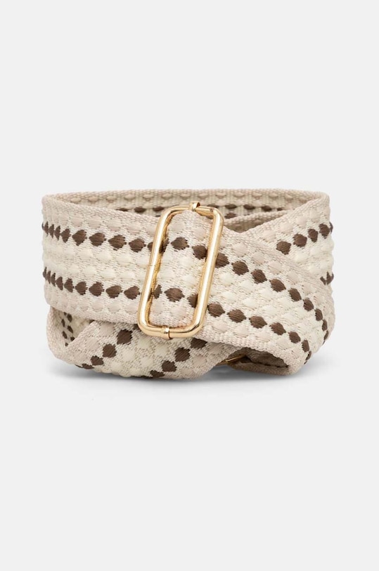 Popruh ku kabelke Answear.LAB popruh na kabelku béžová 221001.kropki.HWK