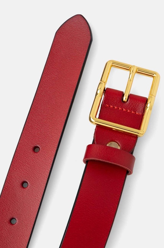 Answear Lab curea de piele 1001.CMS rosu WZ24