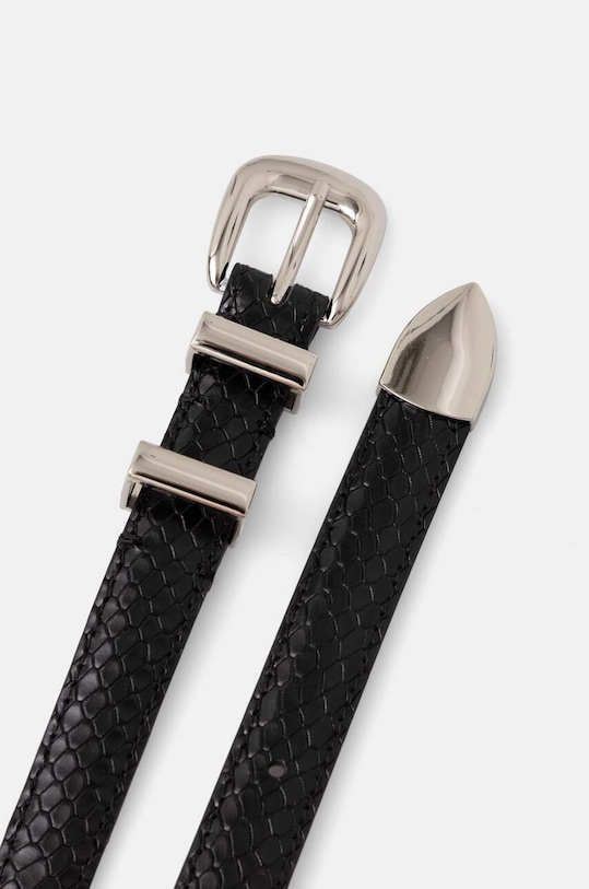 Doplňky Kožený pásek Answear.LAB 1006.CMS stříbrná