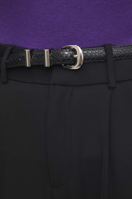 Kožený pásek Answear.LAB stříbrná 1006.CMS