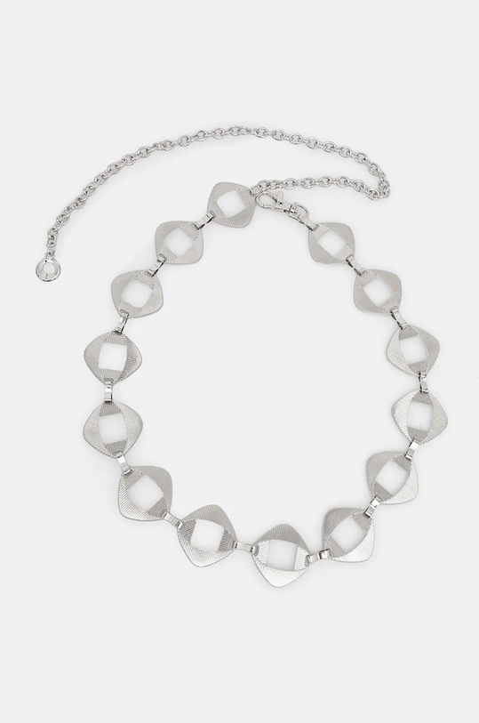 Pásek Answear.LAB 3734.ios stříbrná WZ24