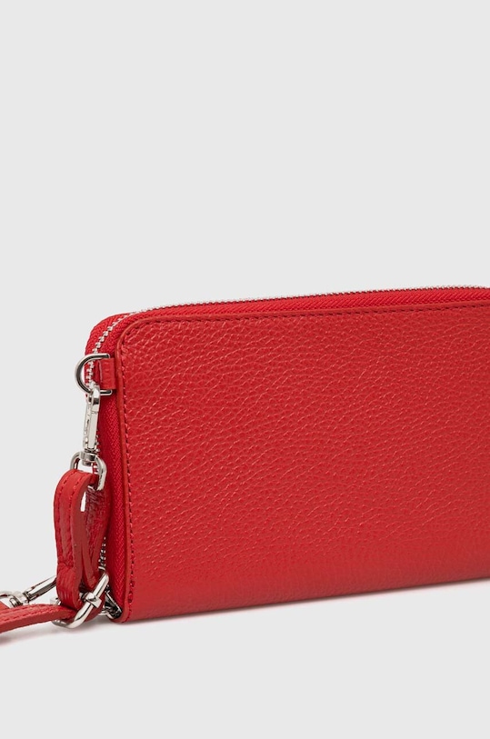 Answear Lab portofel de piele rosu .008.IW