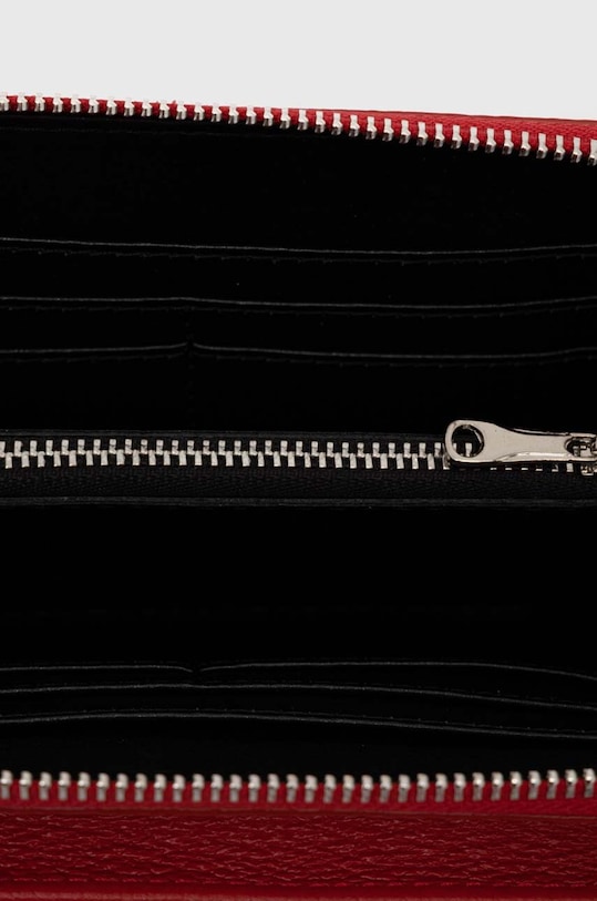 Answear Lab portofel de piele .008.IW rosu