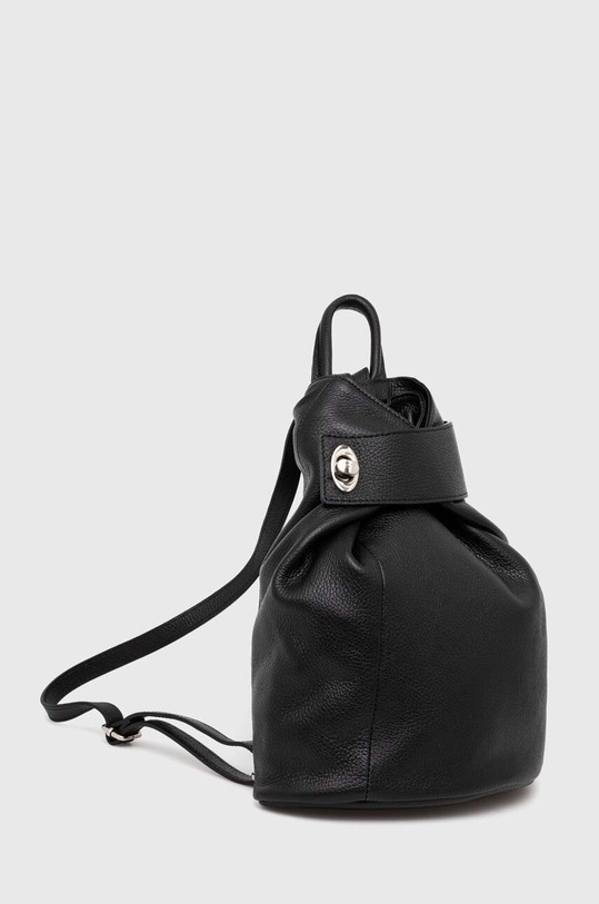 Akcesoria Answear Lab plecak skórzany 2479201.HMS czarny