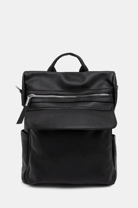 Ruksak Answear.LAB imitácia kože čierna 1018.CMS
