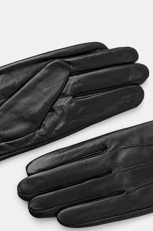 Answear Lab manusi de piele stripesglove.fh negru WZ24