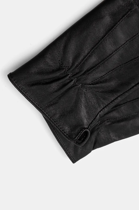 Kožené rukavice Answear.LAB fittedglove.fh čierna WZ24
