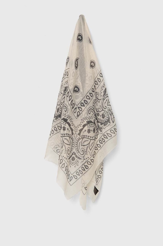 Answear Lab chusta tkanina biały 90095.FKK