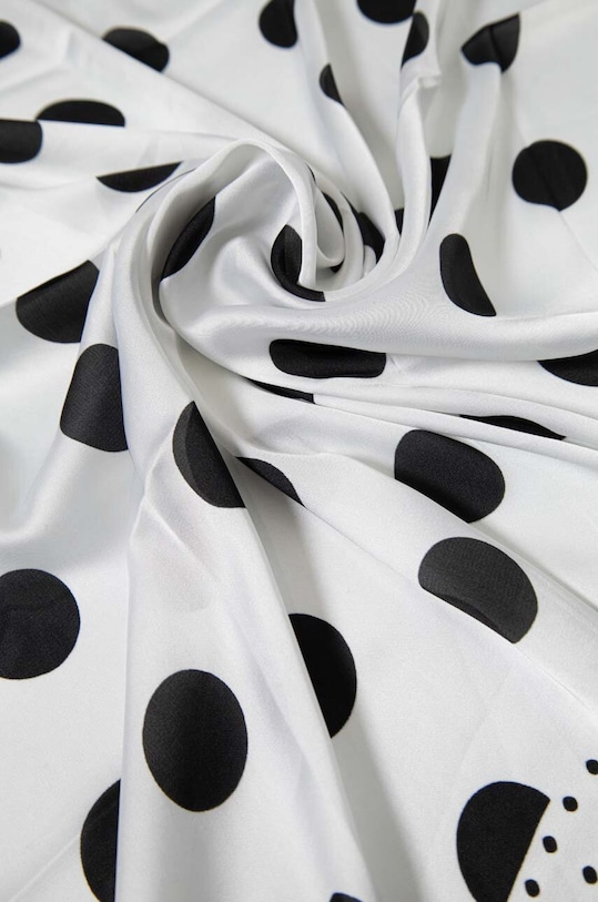 Akcesoria Answear Lab chusta z jedwabiem 3620012.FKK biały