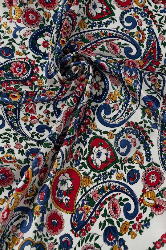 Kiegészítők Answear.LAB selyem kendő 50x50.5.FKK fehér