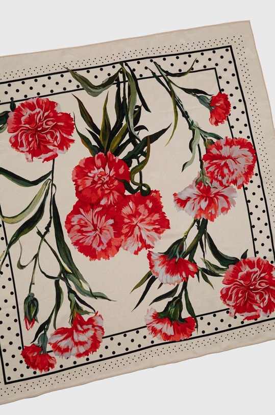 Answear Lab esarfa de matase 697.cms bej WZ24