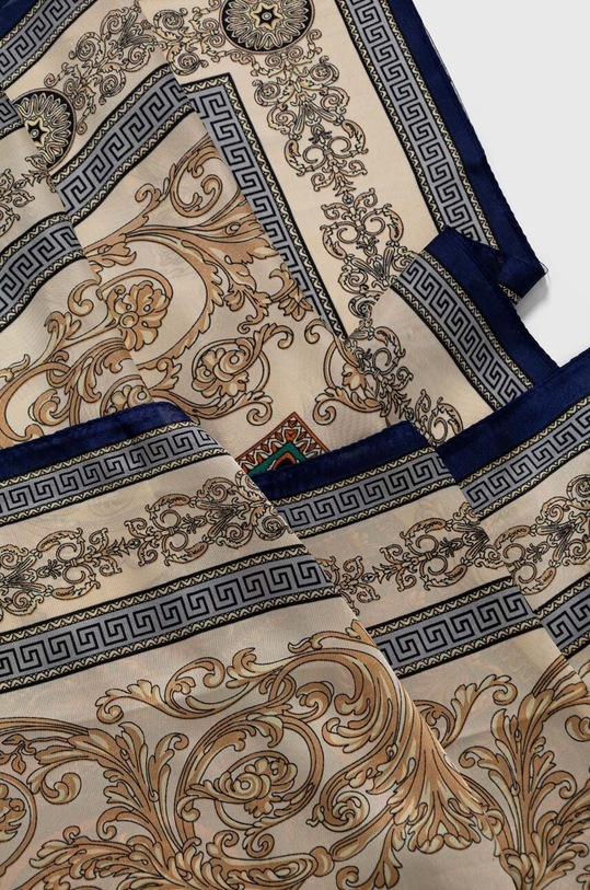 Doplňky Hedvábná šála Answear.LAB 198.wms béžová